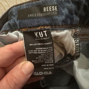 Size 8 KUT jeans in excellent preowned condition